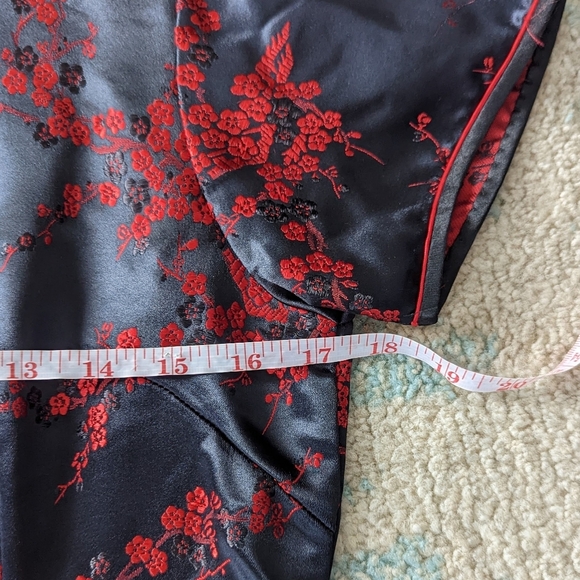 Chinese Cheongsam Qipao Full Length Dress - Picture 11 of 11